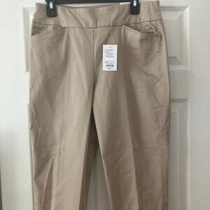 Croft & Barrow Straight Mid-Rise Brand-New Women's Pants